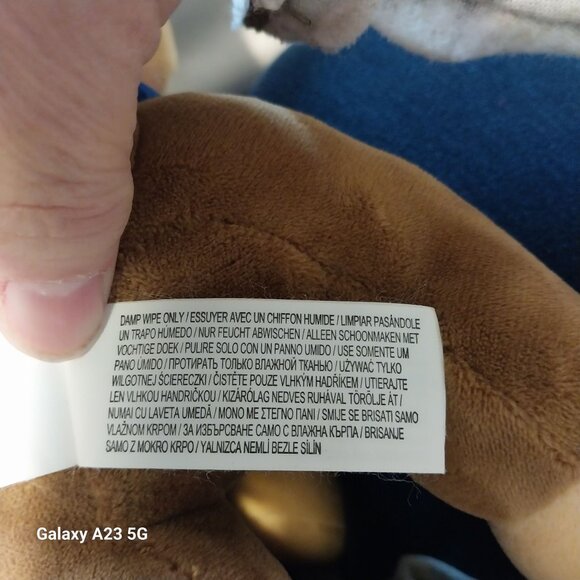 Paw Patrol Chase Plush Toy With Sounds & Phrases 10" Brown & Blue Polyester For - Picture 7 of 7